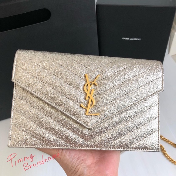YSL Limited edition CHAIN WALLET - Picture 2 of 8